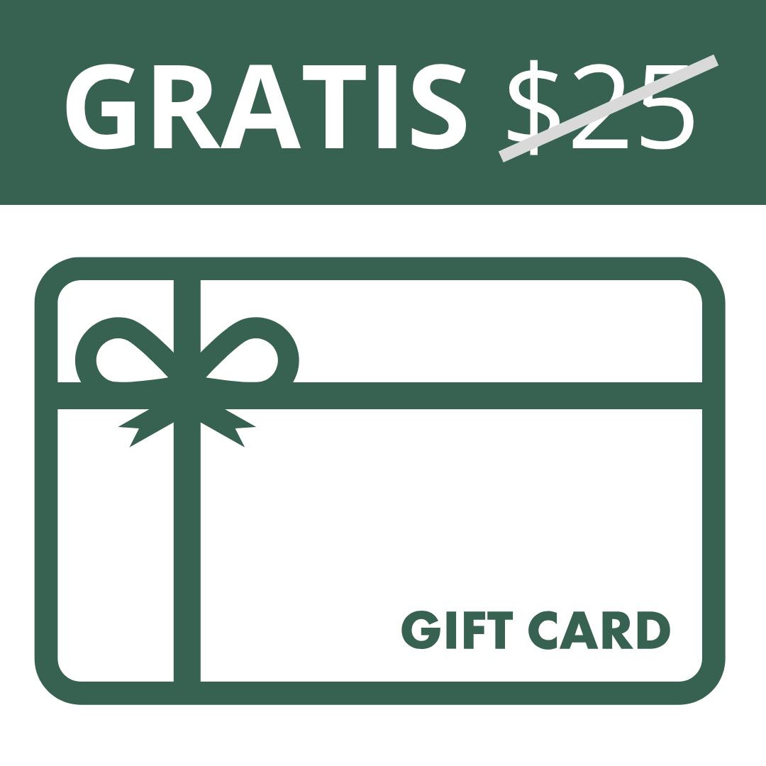 Tarjeta Regalo $25