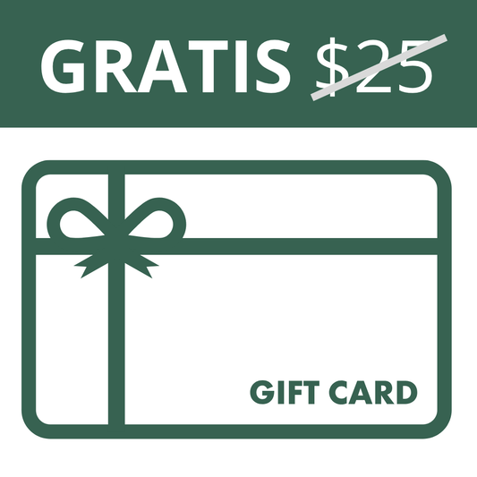 Tarjeta Regalo $25