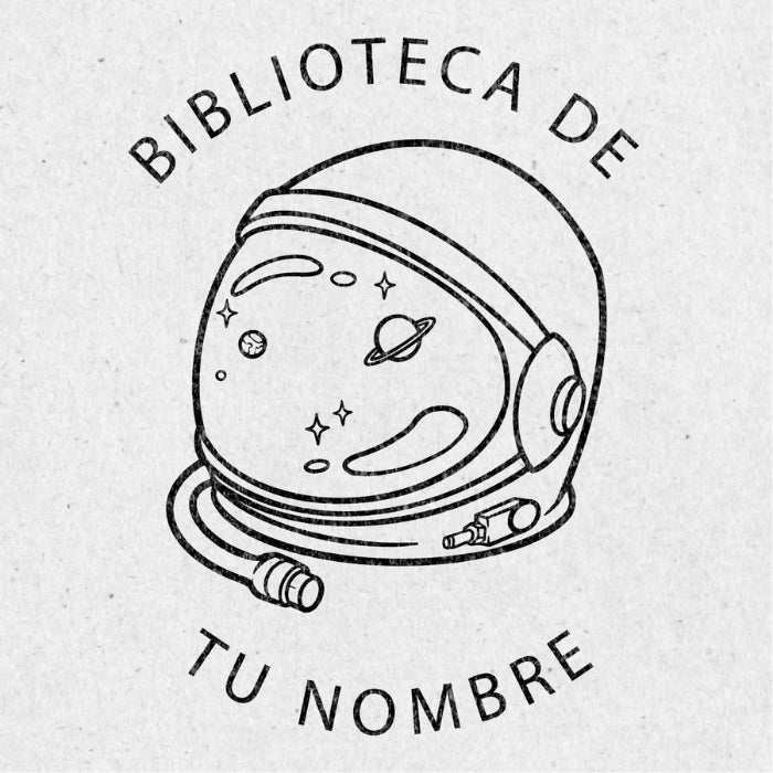 Sello en Relieve para Libros