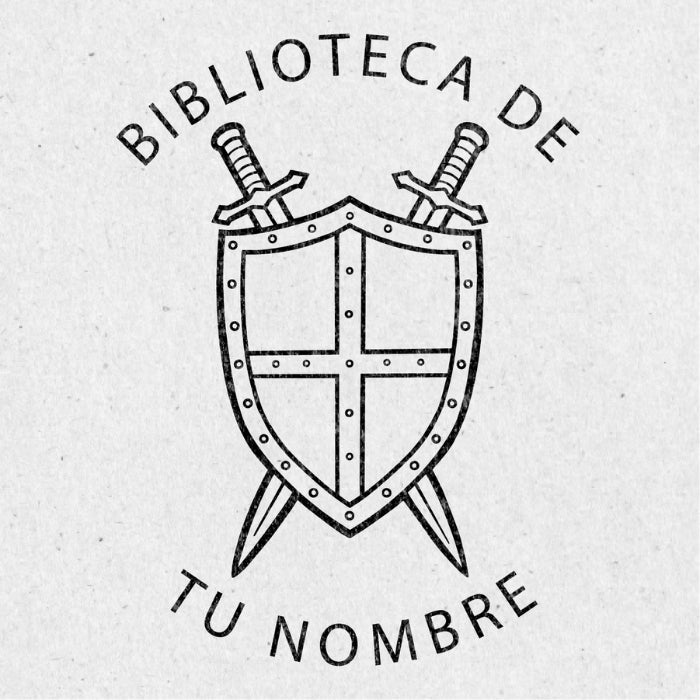 Sello en Relieve para Libros